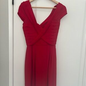 Elegant Red Women's Dress